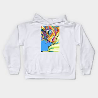 Shinazugawa Wpap Pop Art Kids Hoodie